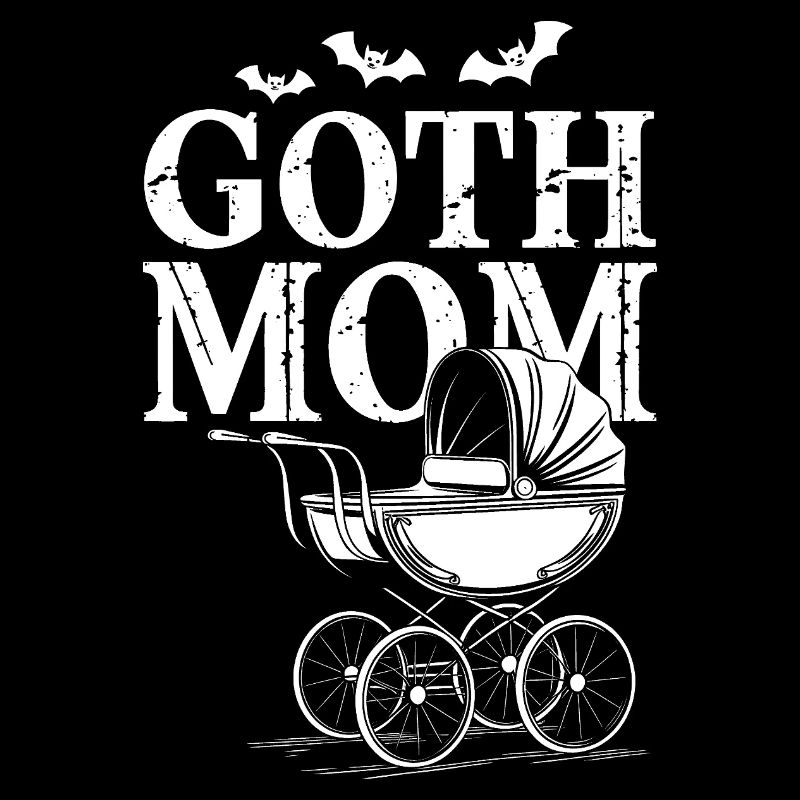 Goth Mom! Alt Aesthetic Goth Mommy Emo