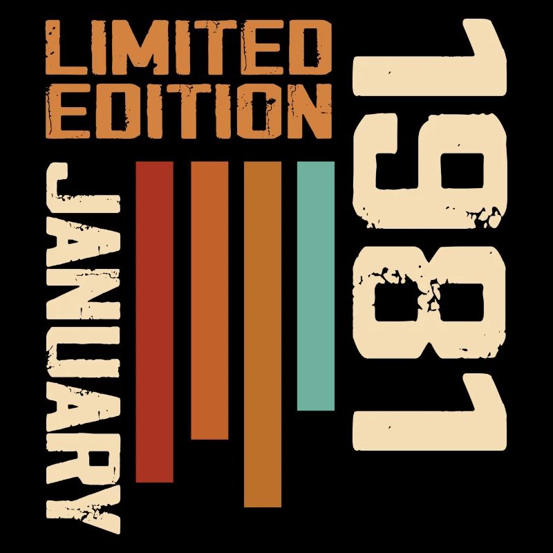 Januar 1981 - 1981 Januar Geburtstagsgeschenk