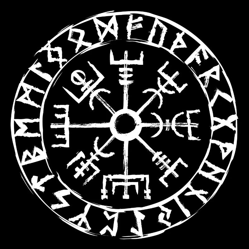 Vegvisir Wikinger Kompass