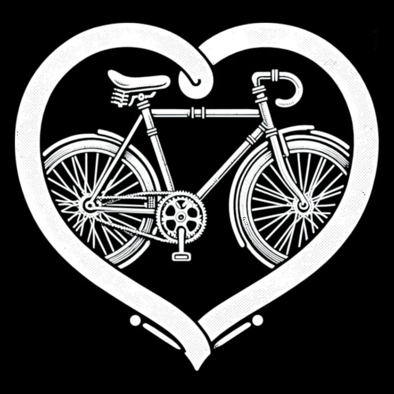 Liebender Radfahrer