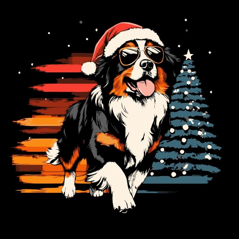 Cool Bernese Mountain Dog Christmas