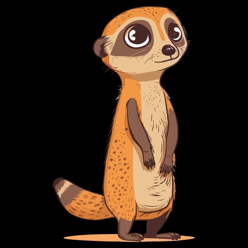 süßes Erdmännchen