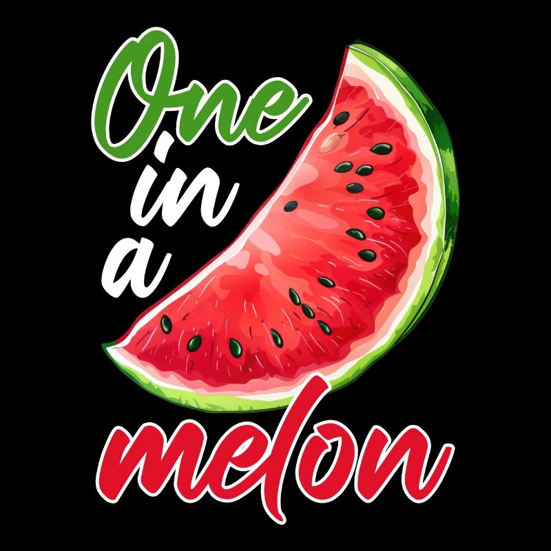One In A Melon Funny Melon Summer