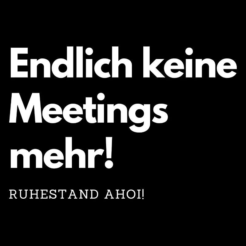Rentner im Ruhestand