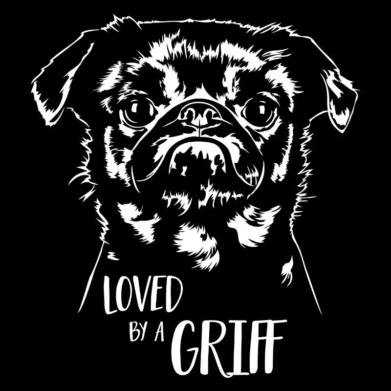 Loved by a Griff Dog Saying Dwarf Griffon Wilsigns