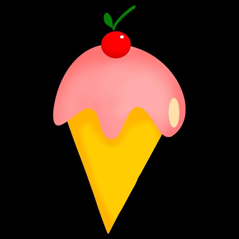 ERDBEERKIRSCH-EISCREME