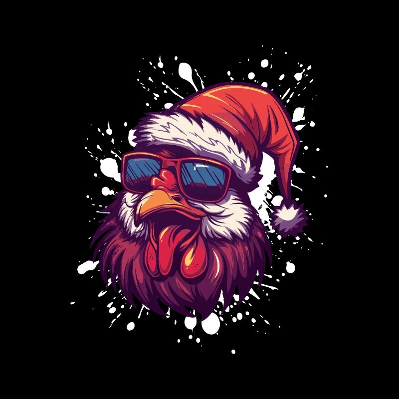 Chicken Christmas Funny
