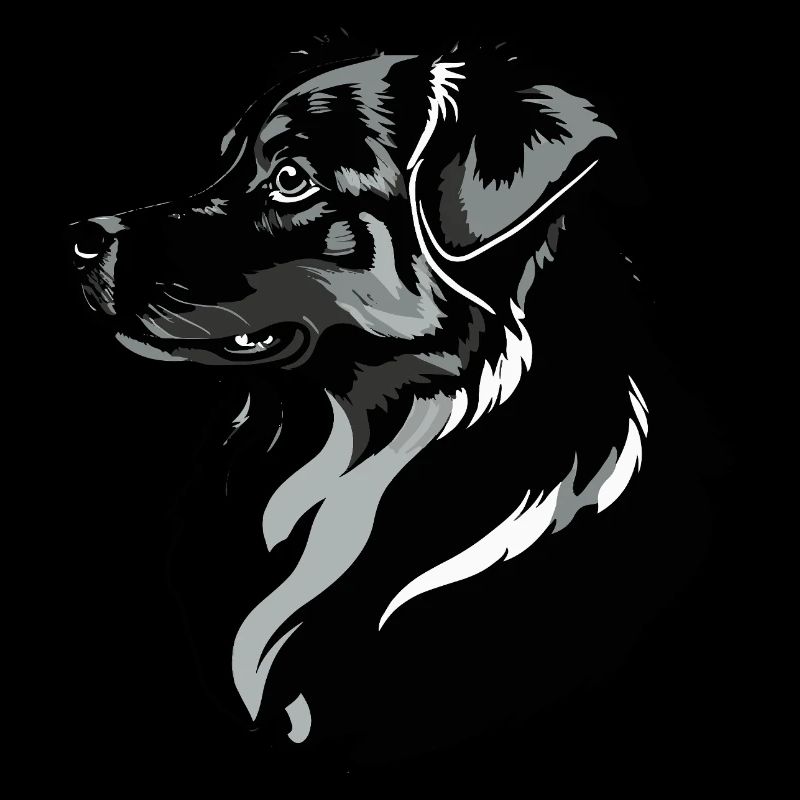 Border Collie - Conception de chien de compagnie
