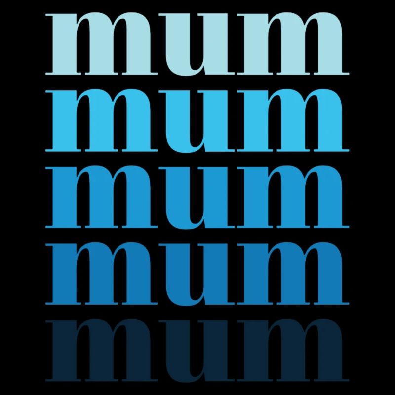 mum blue