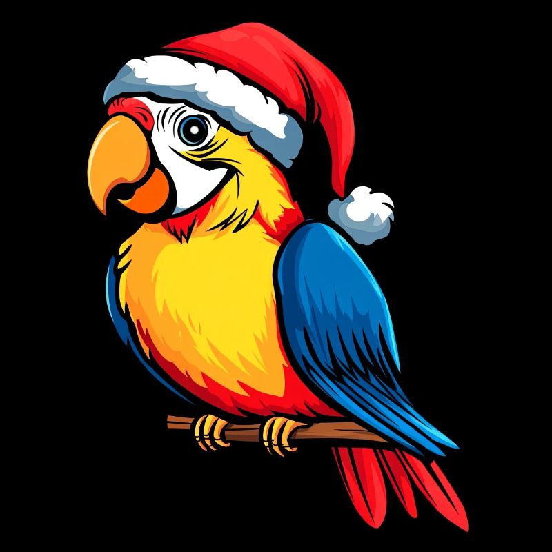 Perroquets Noël