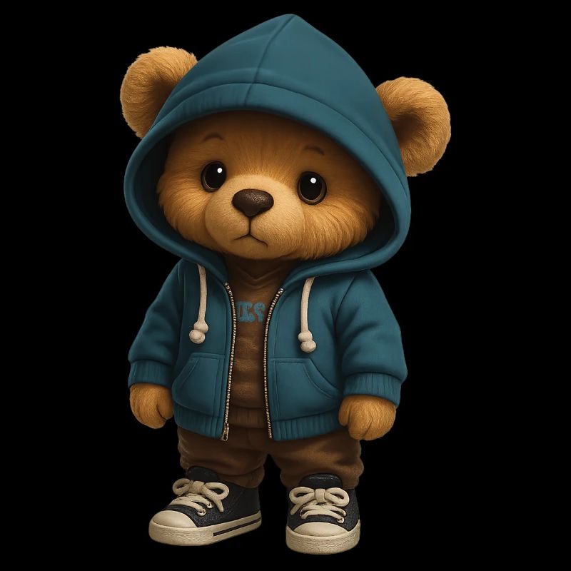 Sweat à capuche Teddy
