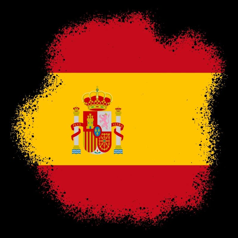 Drapeau de l’Espagne Vintage Drapeau espagnol Look vieilli