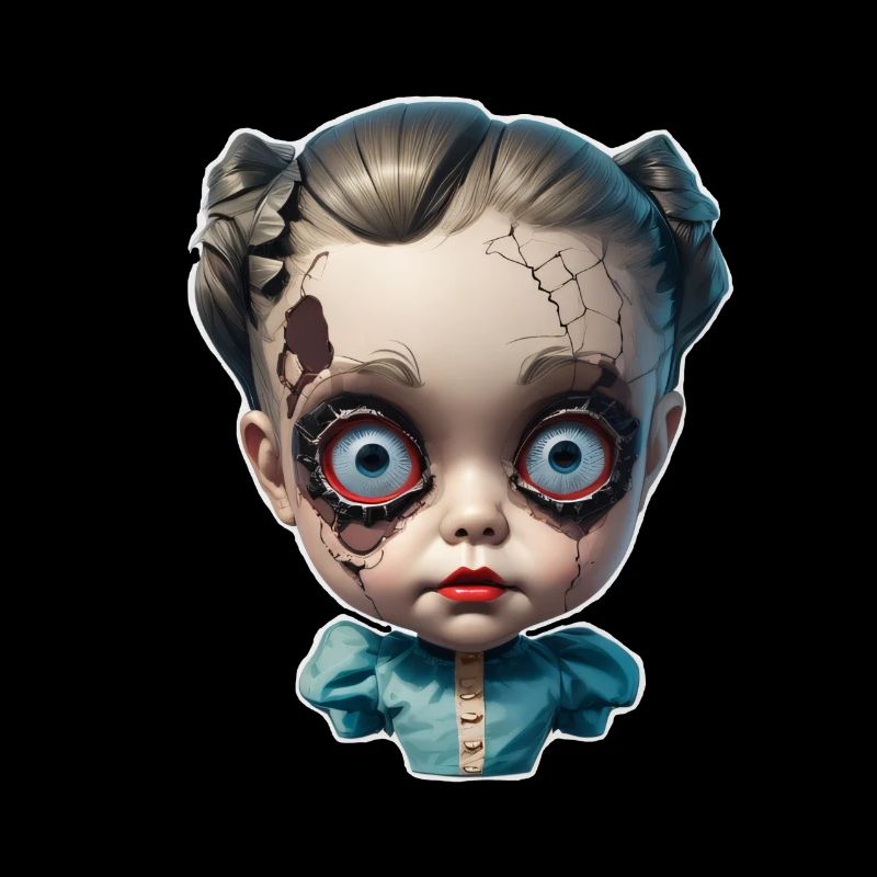 Poupée effrayante d’Halloween