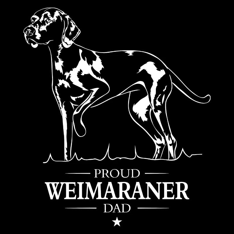 Braque de Weimar Papa Chiens Chien Chasse Chiens Wilsigns