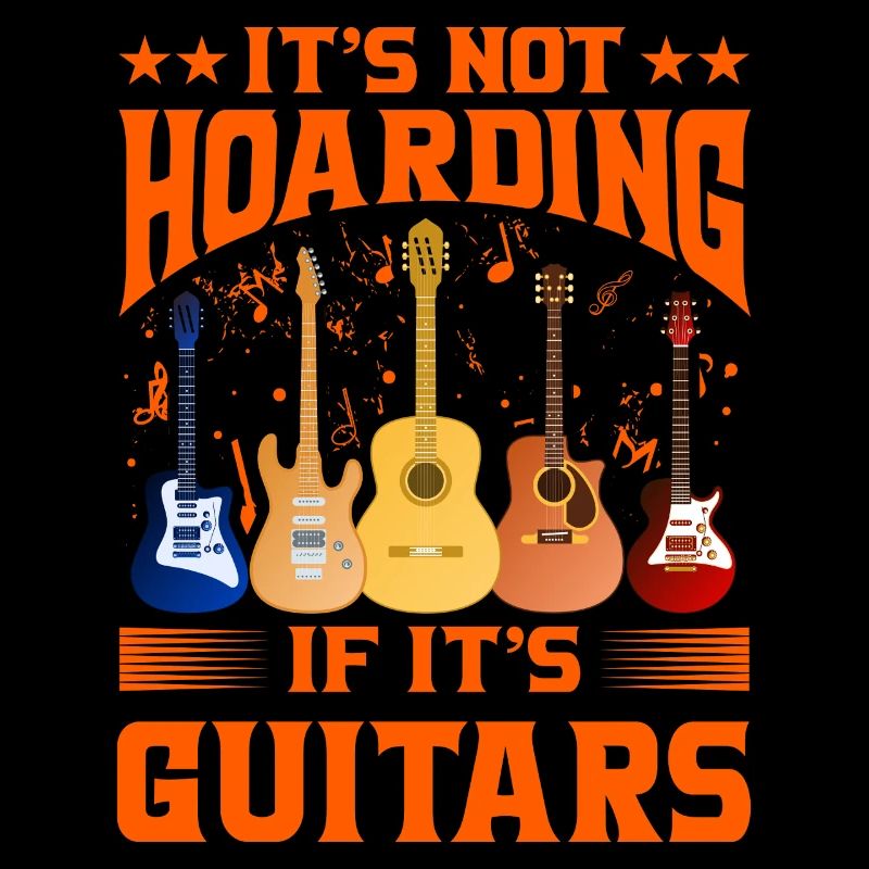 It's not hoarding if it's guitars