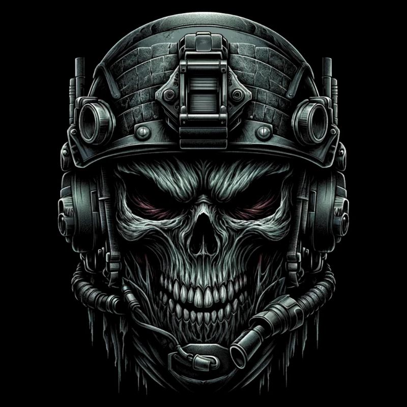 Commando's Skull