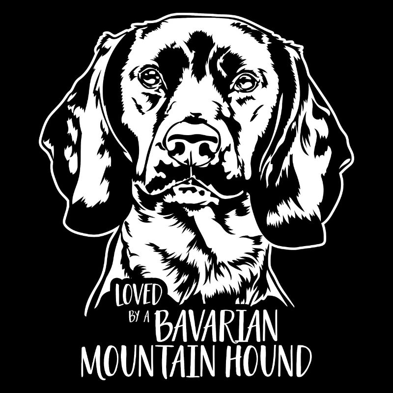 Loved by a Bavarian Mountain Hound Hunde Wilsigns