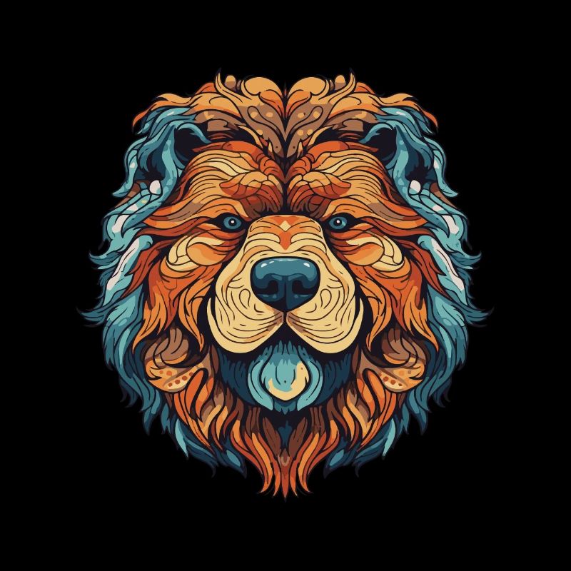 Chow Chow Portrait de chien