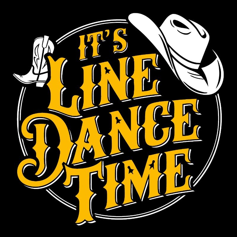 Line Dance Zeit Line Dancing Tanzen