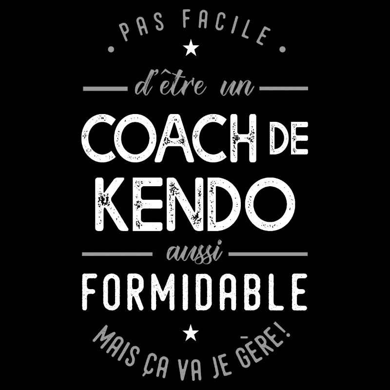 coach Kendo formidable cadeau sport combat