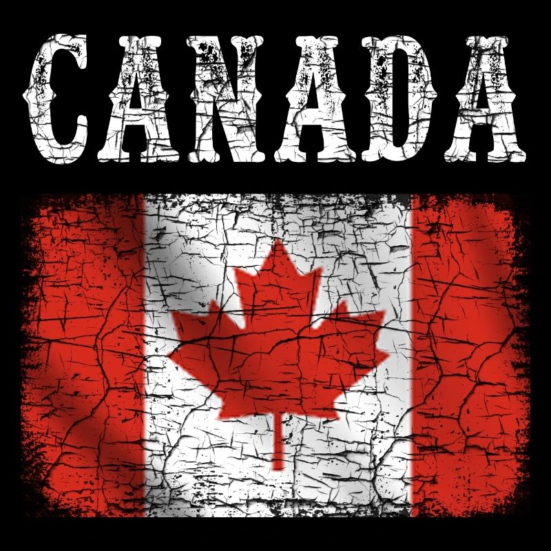 Drapeau du Canada Vintage Canada