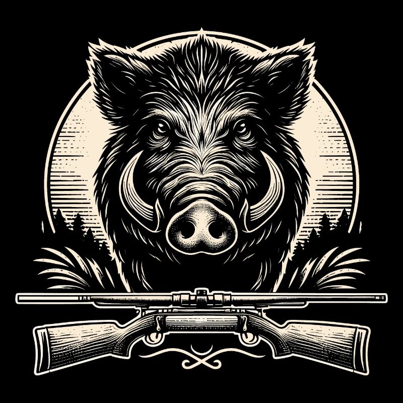 Sanglier chasseur