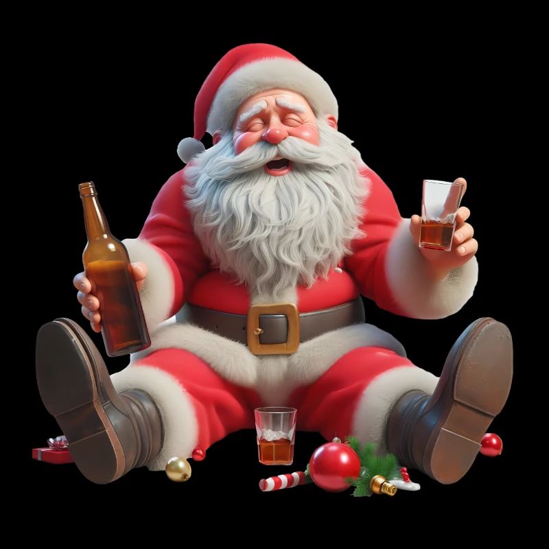 Père Noël ivre 2
