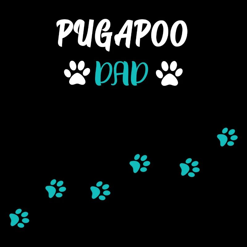 Pugapoo Dad - Pudel Mops Mix