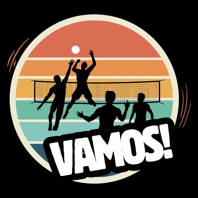 Vamos beach volley rétro