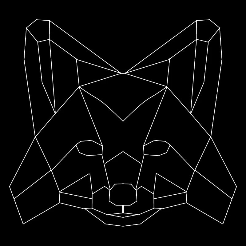 Fuchs Polygone weiss