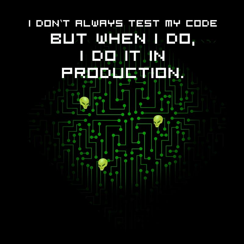 test code nerd joke proverbe pc programmeur geek i