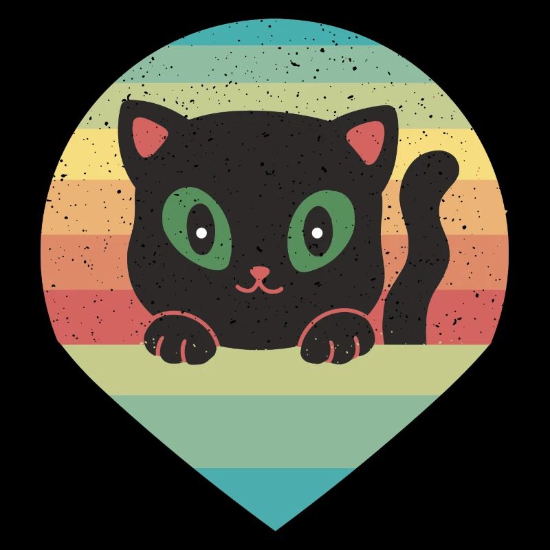 Retro Cat 80s