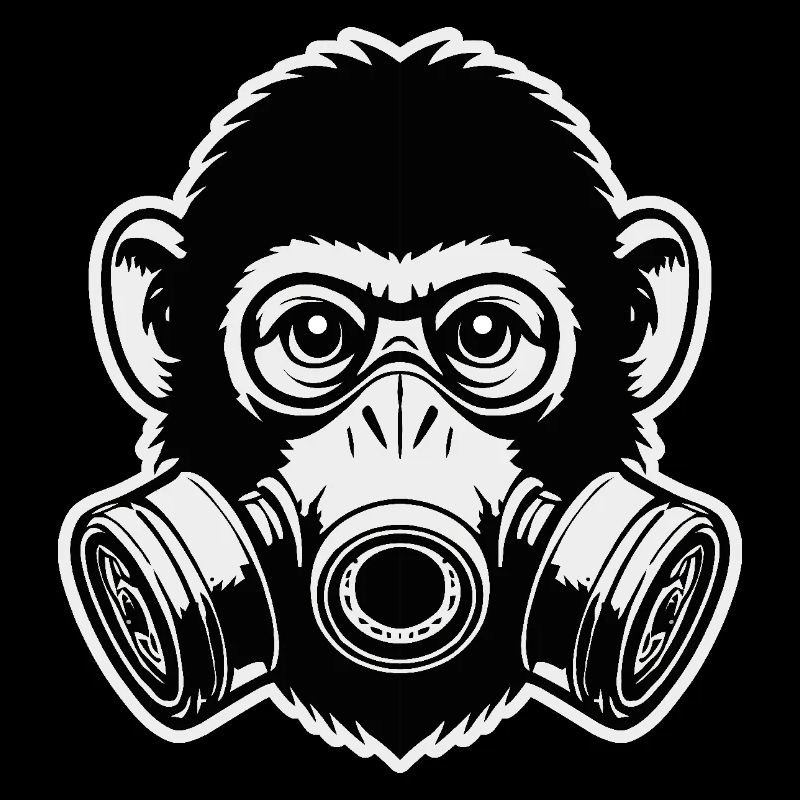 Monkey Gas Mask