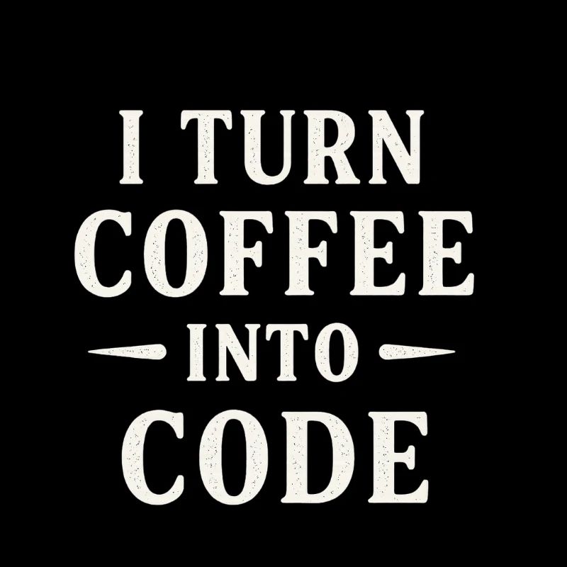 Je transforme le café en code
