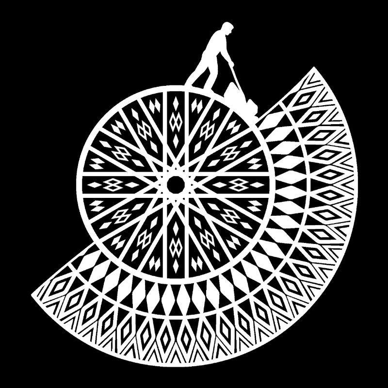 Lawn mower Mandala