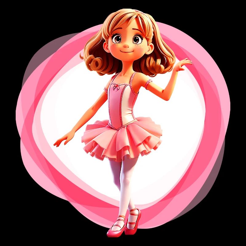 Ballett Mädchen rosa