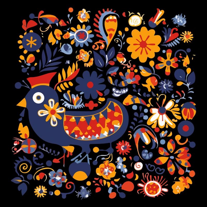 L'oiseau Piou vintage