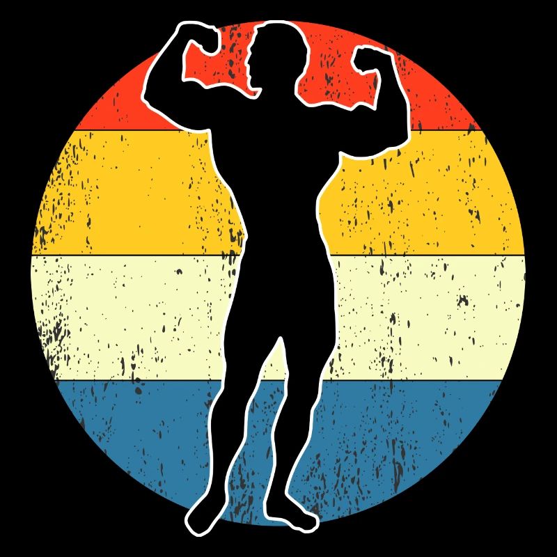 Retro Vintage workout Sunset Design