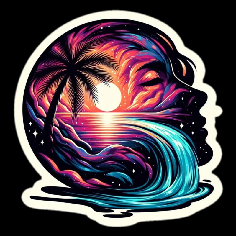Palm and Galaxy