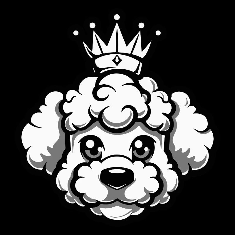 Couronne de chien caniche