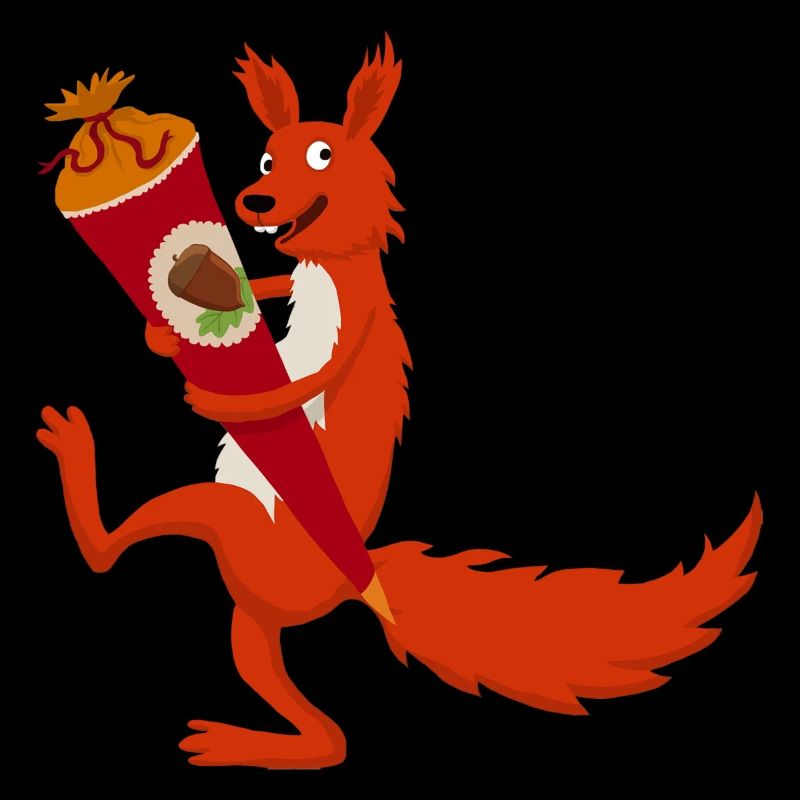 Eichhörnchen Schultüte