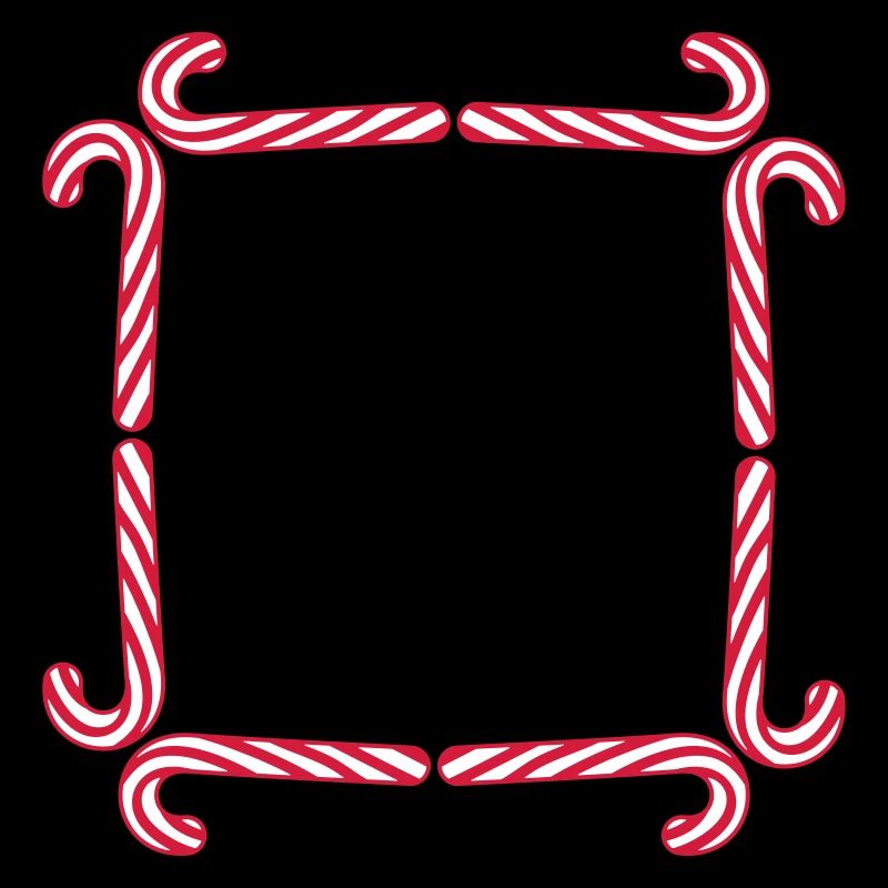 frame shield candy cane delicious candy sugar