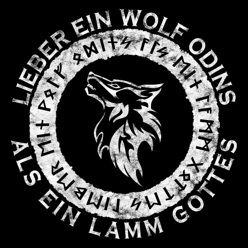 Lieber ein Wolf Odins als ein Lamm Gottes