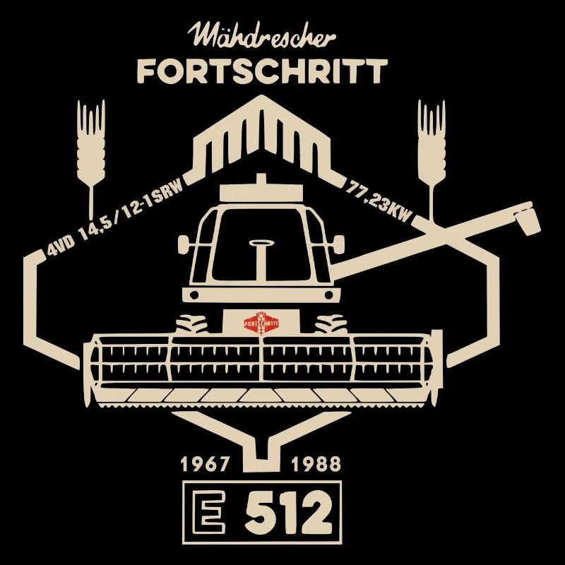 FORTSCHRITT Mähdrescher E 512 DDR ostalgie LPG