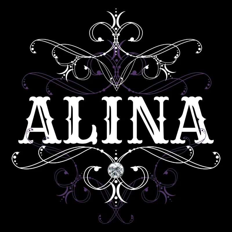Alina Surname First Name Personalized