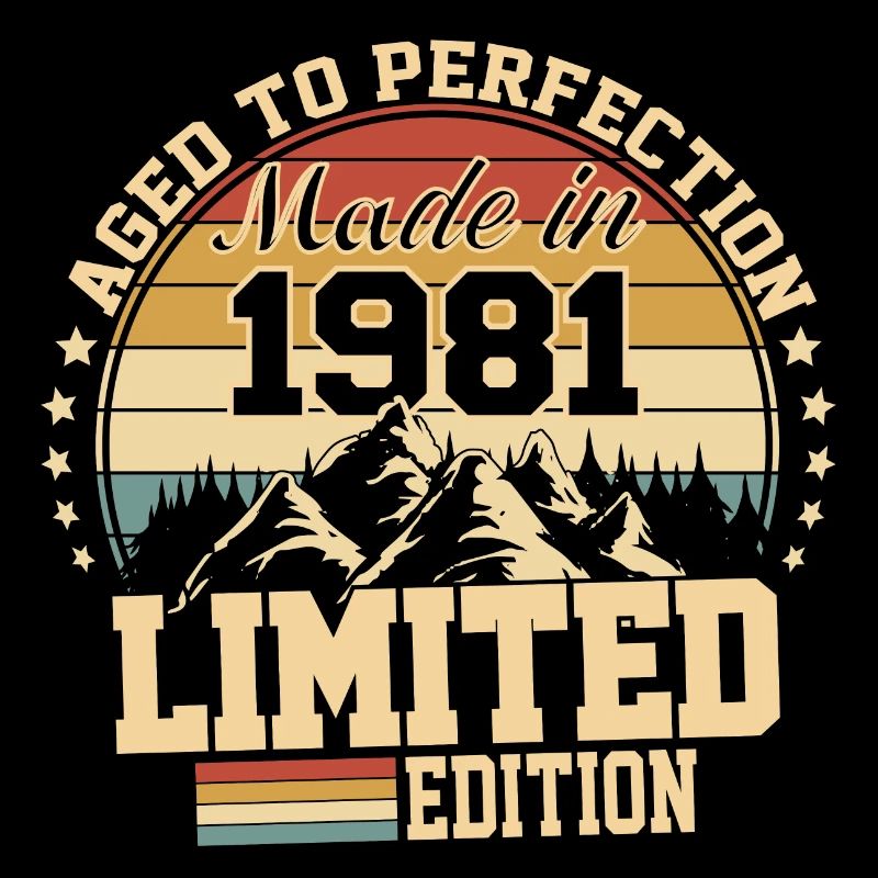 Fabriqué en 1981 - Agée avec perfection