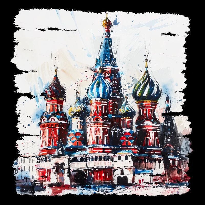 Die Basilius-Kathedrale, ein berühmtes Wahrzeichen