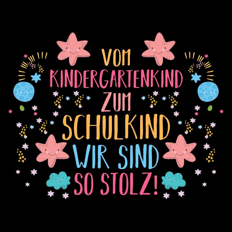 Eltern Schulkind Grundschule Erste Klasse Einschul