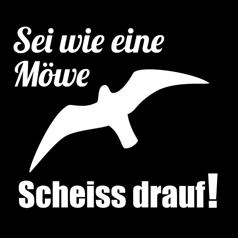 Soyez comme une merde de mouette dessus! Cadeau drôle
