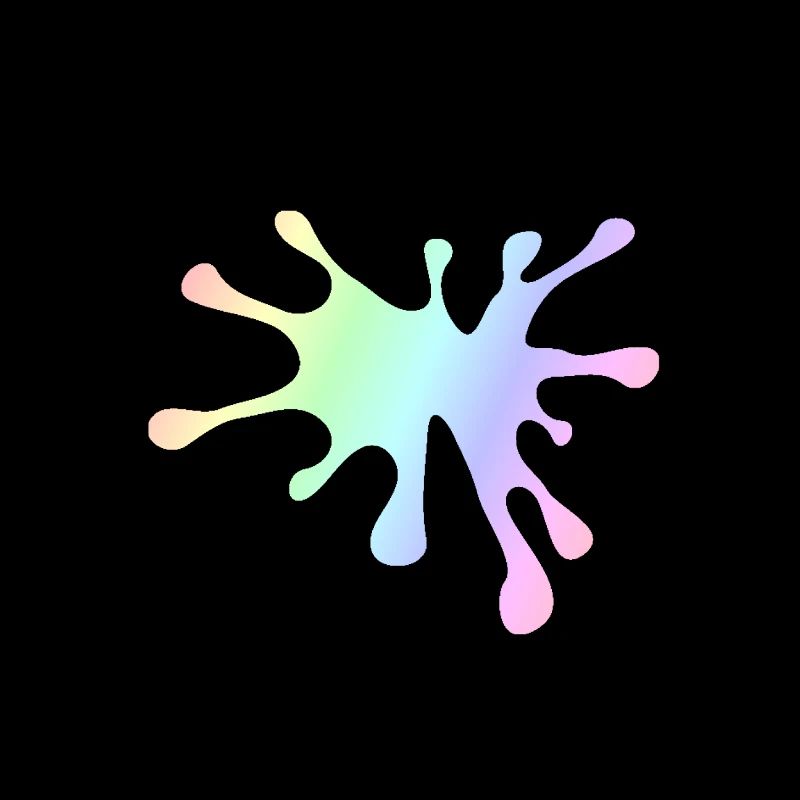 Farbklecks | Farbe Maler Geschenkidee